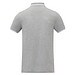 Amarago Polo mit abgesetztem Rand für Herren, heather grau, L