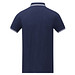 Amarago Polo mit abgesetztem Rand für Herren, navy, 3XL