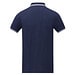 Amarago Polo mit abgesetztem Rand für Herren, navy, L