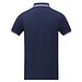Amarago Polo mit abgesetztem Rand für Herren, navy, XL