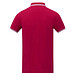Amarago Polo mit abgesetztem Rand für Herren, rot, 3XL