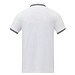 Amarago Polo mit abgesetztem Rand für Herren, weiss, L