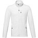 Amber GRS recycelte Fleecejacke für Herren, weiß, L