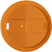 Americano® Eco 350 ml recycelter Becher mit auslaufsicherem Deckel, orange