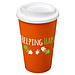Americano® 350 ml Isolierbecher, orange/weiss