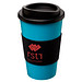 Americano Isolierbecher mit Schutzring, 350 ml, türkisblau,schwarz