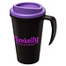 Americano Grande Isolierbecher, 350 ml, schwarz,lila