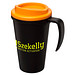 Americano Grande Isolierbecher, 350 ml, schwarz,orange