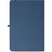 ANNE. A5 Notizbuch aus recyceltem Polyester (100% rPET) mit linierten Seiten, Blau