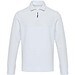 Apollo 245 g/m² Langarm Poloshirt Unisex mit Reißverschluss, weiss, M