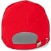 ASHTON. Kappe aus 100% Baumwolle (260gsm) mit 5 Segmenten, Rot