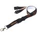 Balta Sublimation Lanyard mit Schnapp- und Sicherheitsverschluss, schwarz, 10mm