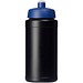 Baseline® Plus 500 ml Flasche mit Sportdeckel, schwarz/blau