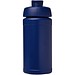 Baseline® Plus 500 ml Sportflasche mit Klappdeckel, blau
