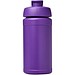 Baseline® Plus 500 ml Sportflasche mit Klappdeckel, lila