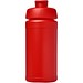 Baseline® Plus 500 ml Sportflasche mit Klappdeckel, rot