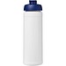 Baseline® Plus 750 ml Flasche mit Klappdeckel, weiß/blau