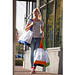 Baumwolltasche Two Colour Bag, weiß/orange Baumwolltasche Two Colour Bag, weiß/orange