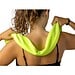 BERNAL. Sporthandtuch aus recyceltem Polyester (100% rPET) dient zur Erfrischung mit Vliesstoffbeutel, Hellgrün