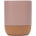 Billie 300 ml Keramiktasse mit Korkdetails, Dusty Pink