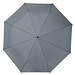 Bo 21 Vollautomatik Kompaktregenschirm aus recyceltem PET-Kunststoff, grau