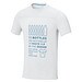 Borax Cool Fit T-Shirt aus recyceltem  GRS Material für Herren, weiss, M