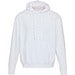 Boris Oversize Kapuzenpullover aus recycelter 280 g/m2 Bio Baumwolle (OCS), unisex, weiss, L