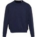 Boris Oversize Sweatshirt mit Rundhalsausschnitt aus recycelter 280 g/m2 Bio Baumwolle (OCS), unisex, navy, L