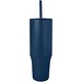Brady 900 ml RCS-zertifizierter Isolierbecher mit Silikon Trinkhalm, navy
