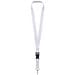 Bucks Sublimation Lanyard mit Schnappverschluss, schwarz, 25mm