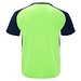 Bugatti T-Shirt Unisex aus recyceltem Material, Fluor Green / schwarz, L