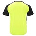 Bugatti T-Shirt Unisex aus recyceltem Material, Fluor Yellow / schwarz, L