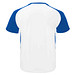 Bugatti T-Shirt Unisex aus recyceltem Material, weiß / royalblau, L