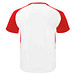 Bugatti T-Shirt Unisex aus recyceltem Material, weiß / rot, L
