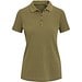 Calgary Poloshirt für Damen im Washed Look, 200 g/m2, waldgrün, XS