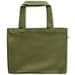 CAMDEN. Tragetasche aus Baumwolle (50%), recycelter Baumwolle (30%) und polyester (20% rPET) (280 g/m²), Dunkelgrün