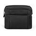CANCUN LARGE. Kühltasche aus 600D, recyceltem Polyester, mit verstellbarem Gurtband 14 L, Schwarz