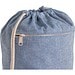 CHANCERY. Turnbeutel mit recycelter Baumwolle (70%), Polyester (30% rPET) (140 g/m²), Blau