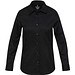 Citrine 185 g/m² Twill Bluse, schwarz, XL