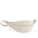 city beltbag makramee, puffer stone