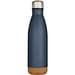 Cove 500 ml doppelwandige, vakuumisolierte Trinkflasche aus Edelstahl mit Korkdetails, hale blau