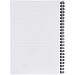 Desk-Mate® A5 Notizbuch mit Spiralbindung, weiß/schwarz, 50 pages