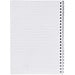Desk-Mate® A5 Notizbuch mit Spiralbindung, weiß, 50 pages