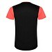 Detroit Sport T-Shirt für Kinder, Fluor Coral / schwarz, 16