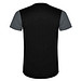 Detroit T-Shirt Unisex aus recyceltem Material, Ebony / schwarz, 2XL