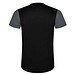 Detroit T-Shirt Unisex aus recyceltem Material, Ebony / schwarz, S