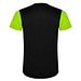 Detroit T-Shirt Unisex aus recyceltem Material, limone / schwarz, S