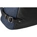 DIVERGENT BACKPACK I. Laptop-Rucksack bis zu 15.6'' aus Denim und PU, Dunkelblau