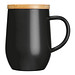 Doppelwandige Tasse, 300 ml, schwarz