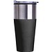 Doppelwandiger Trinkecher, 600ml JORDAN, schwarz